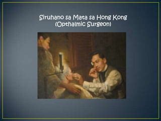 Mga doktor at siruhano sa Dumaguete, Gitnang Kabisayaan.